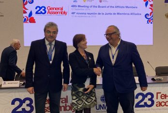 Ana Larrañaga nueva presidenta de Miembros Afiliados de la Organización Mundial del Turismo