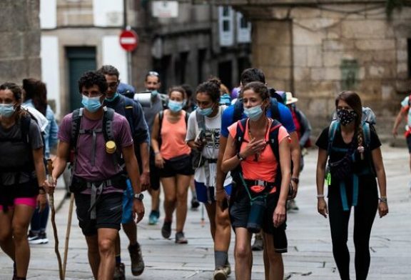 En Junio llegaron a Santiago de Compostela más de 10 mil peregrinos.