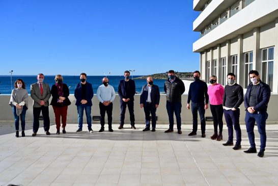 El ministro Lammens visitó Puerto Madryn