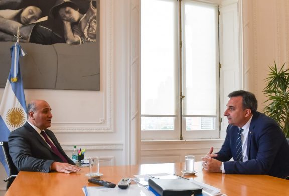 Reunión de Gustavo Hani, presidente de FAEVYT con el Jefe de Gabinete de Ministros Juan Luis Manzur