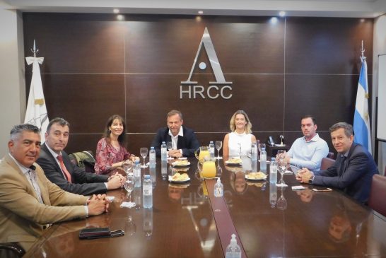 La AHRCC recibió a directivos del Círculo de la Policía Federal