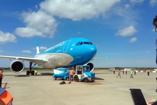Aerolíneas Argentinas suma una nueva ruta