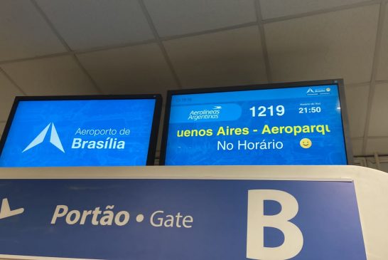 Volvió la ruta Aeroparque – Brasilia