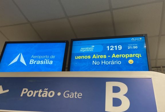 Volvió la ruta Aeroparque – Brasilia