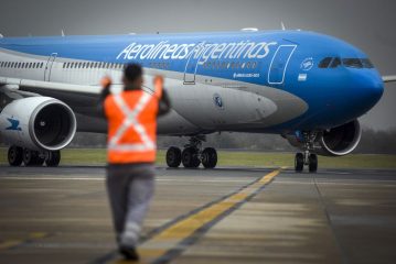 Aerolíneas Argentinas con números record