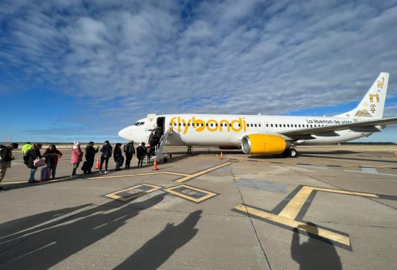 Flybondi ya vuela a Puerto Madryn