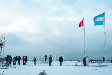 Llegó la primera gran nevada del 2022 a Ushuaia