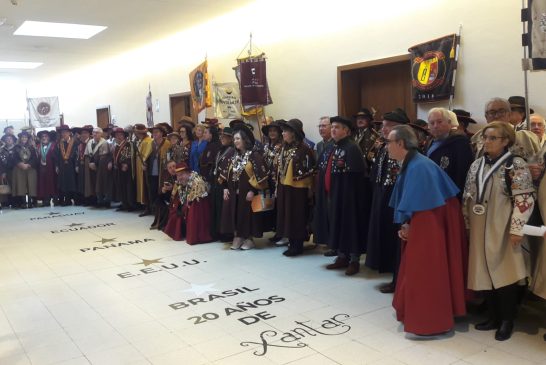 Una treintena de cofradías  participan en el Encuentro Internacional de Ourense.