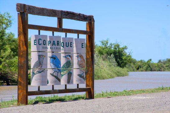 Un paseo rodeado de naturaleza en San Nicolás