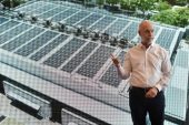 Larreta participó de la inauguración del parque solar de la Ciudad  en La Rural