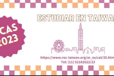 Becas de Taiwán 2023 para estudiantes argentinos y uruguayos