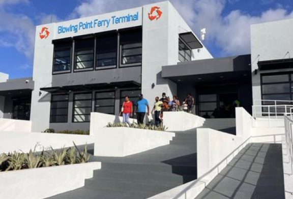 Anguilla inaugura nueva terminal de ferry de Blowing Point
