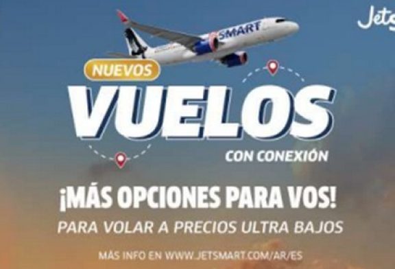 JetSMART presenta sus nuevos vuelos con conexión