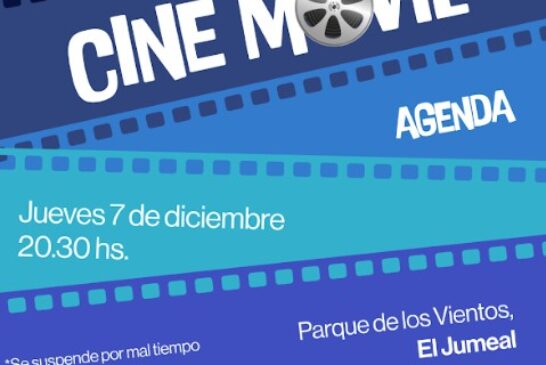 Cine Móvil en el Parque de los Vientos en EL JUMEAL