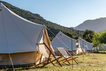 Acampar en el sur, la nueva tendencia de viaje entre los jóvenes