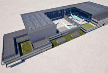 KLM inicia la construcción del primer hangar sin gas